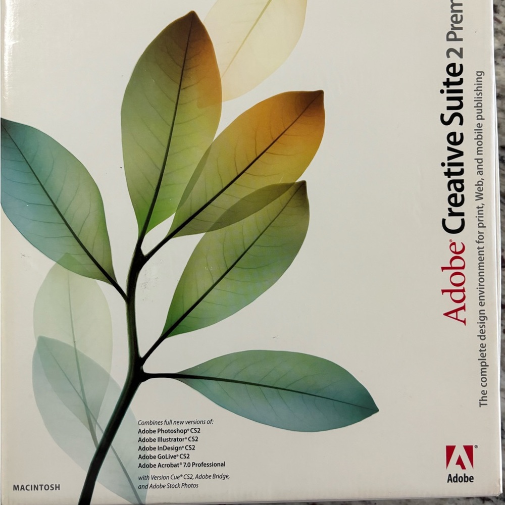 Adobe creative suite premium CD